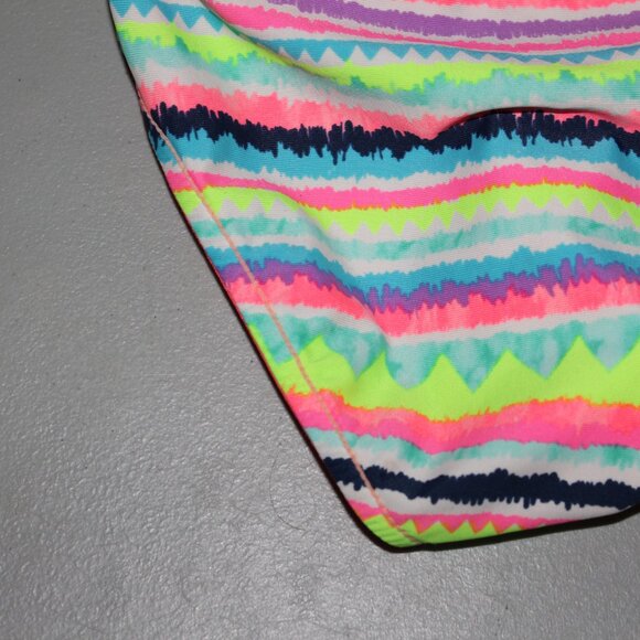 Multi Color Reversibile 2 Pcs Justice Bikini Swimsuit Suize 8 - Picture 16 of 16